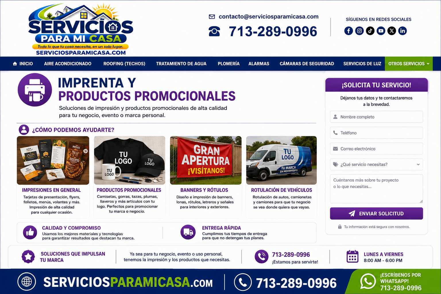 Servios de Imprenta